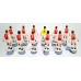 Subbuteo Andrew Table Soccer Ajax 1971 Champions Cup Winners only 12 figures,no bases,no box